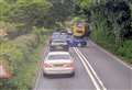 Major route blocked after multi-vehicle crash