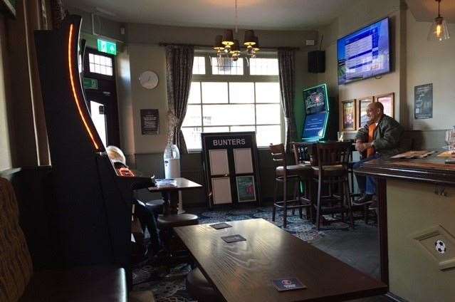 Once the fruit machines had been emptied and the takings totalled up the place was a fair bit quieter