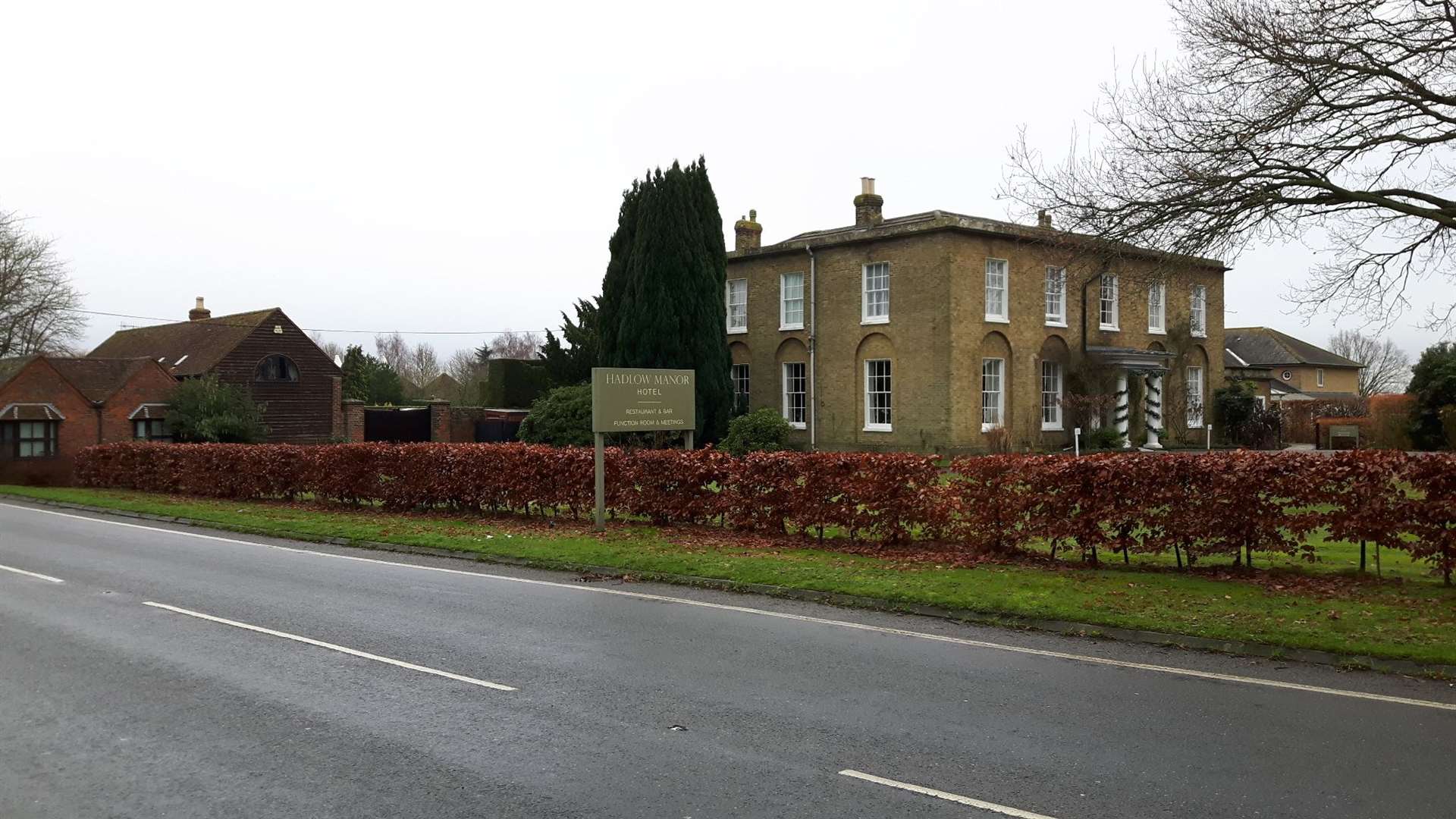 The Hadlow Manor Hotel in Tonbridge is shutting its door in September next year